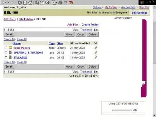 Recordando a Yahoo maletín