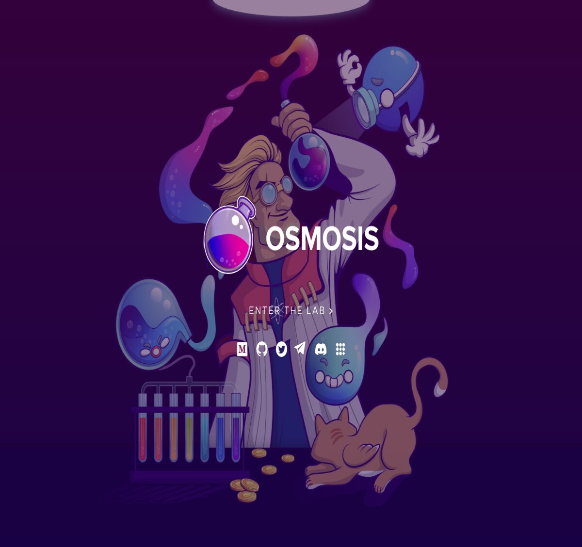 osmosis.zone, enter the lab
