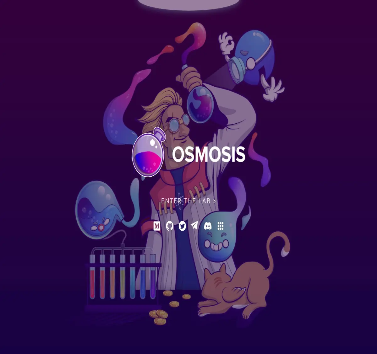 osmosis.zone, enter the lab