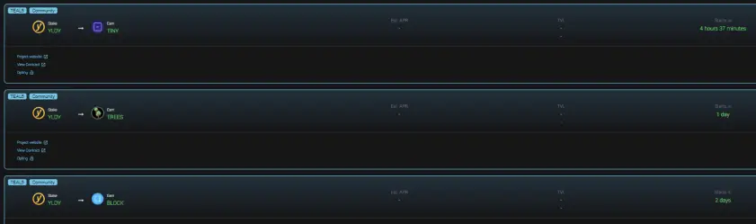 New Algorand Staking Pools