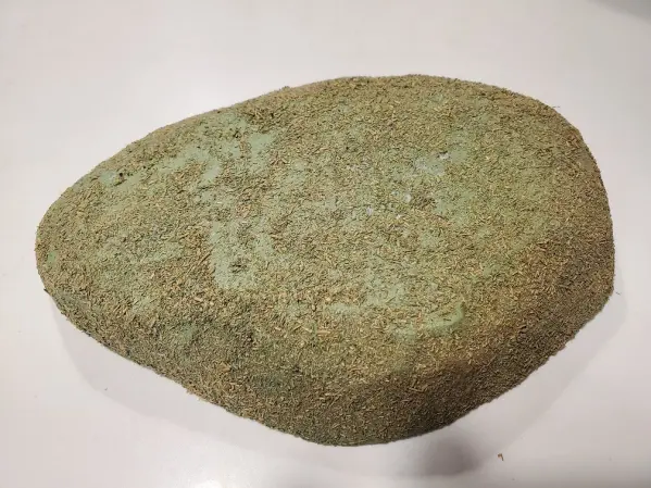 Small hill used for miniature scenery