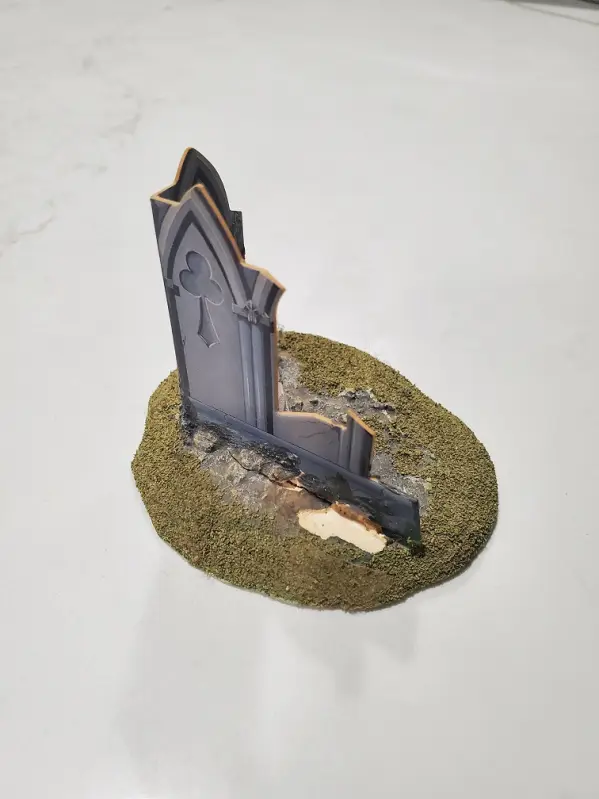 A Gothic Cathedral used for tabletop war gaming (WH40k)