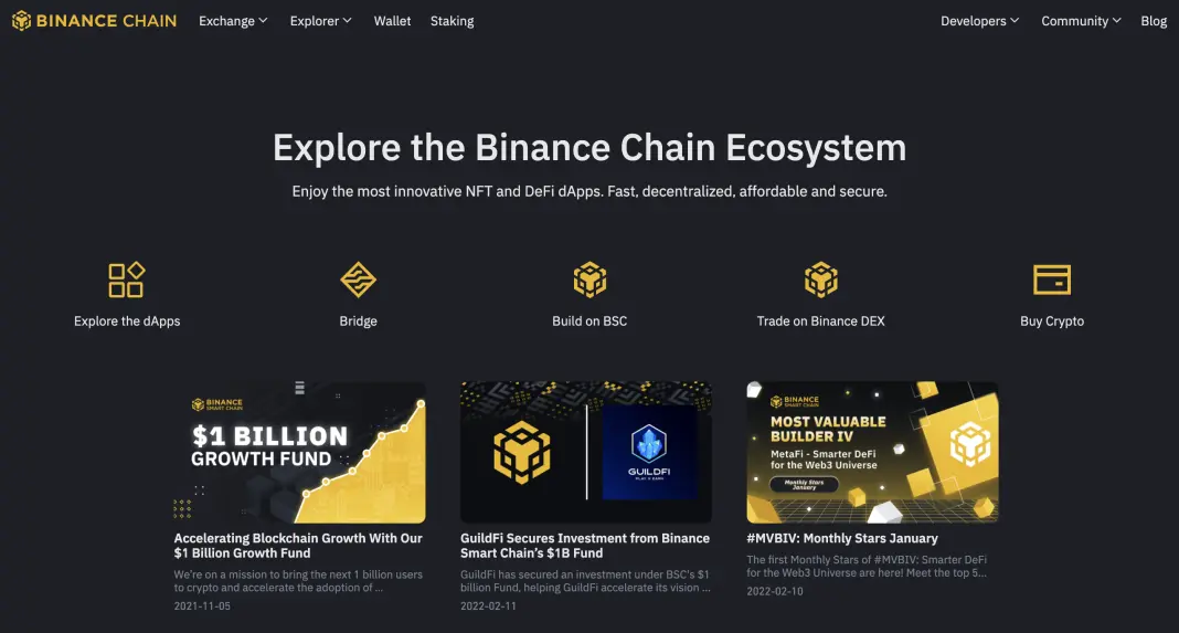 Binance DEX
