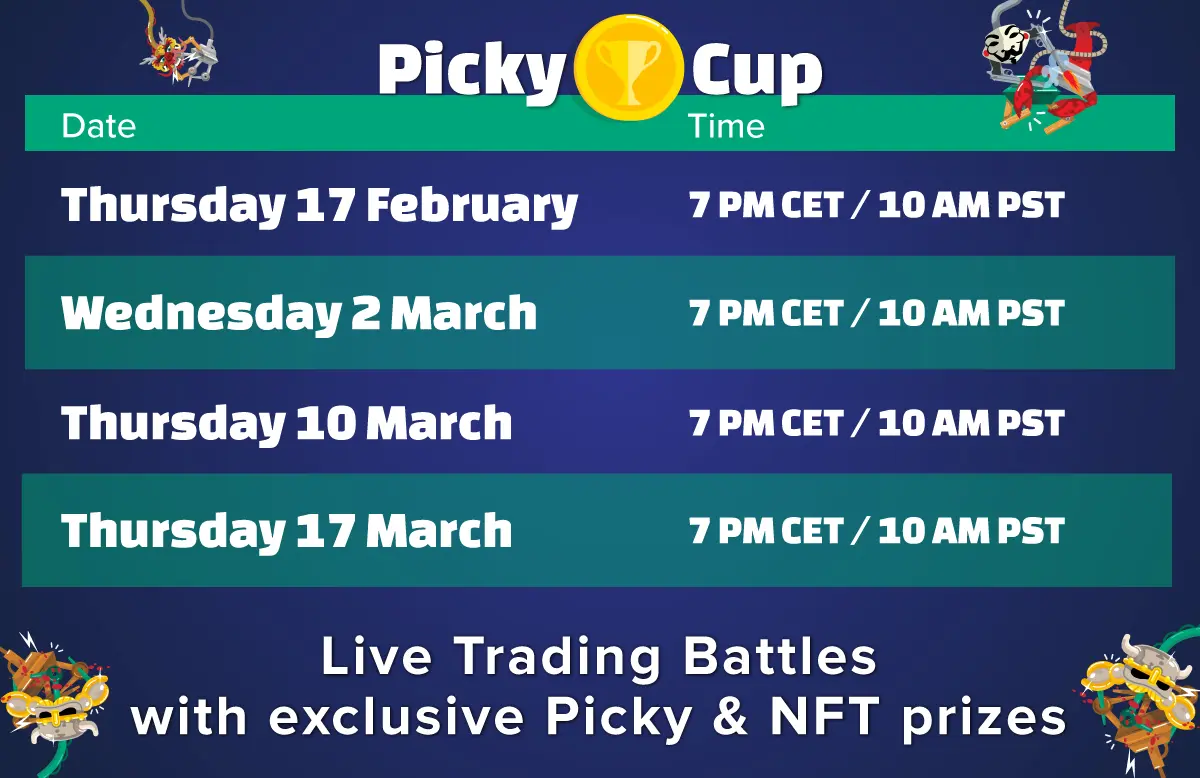 Picky cup schedule