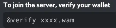 AW discord verify