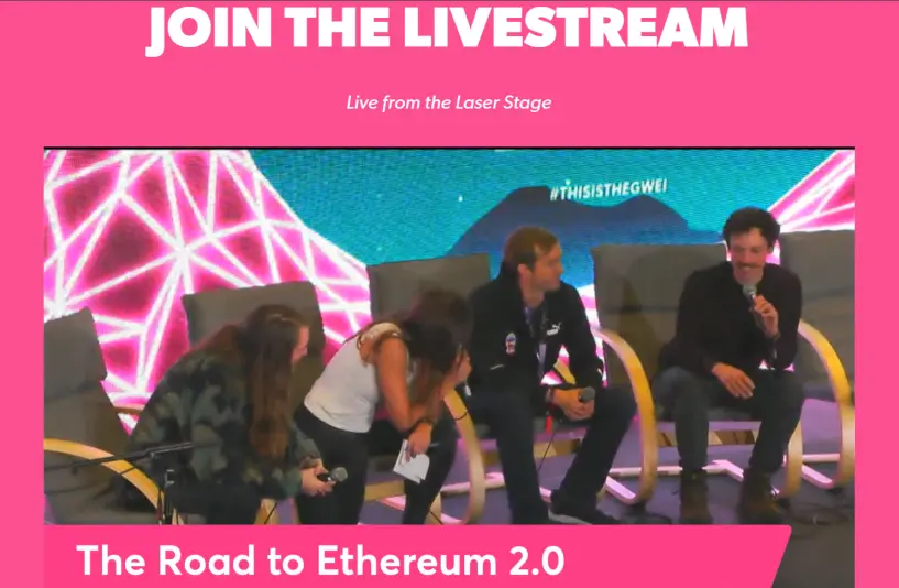 Livestream from ETHDenver