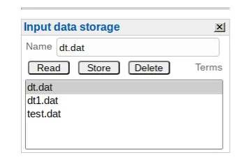 data