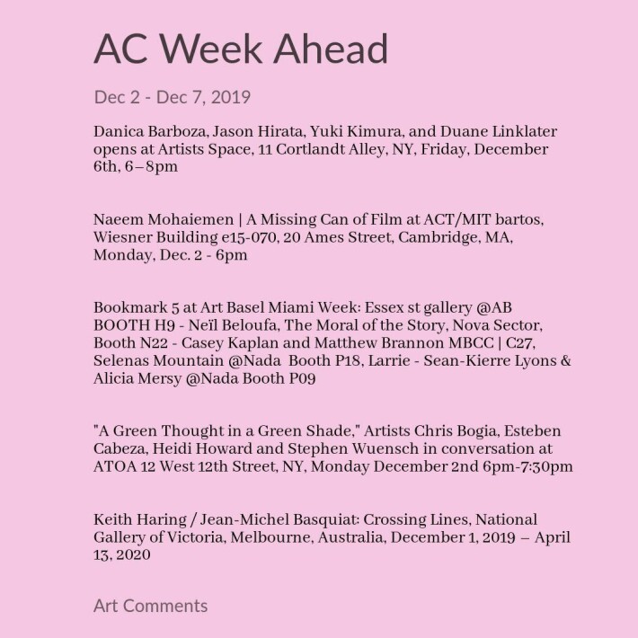 The Week Ahead