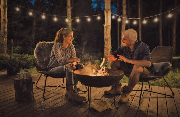 jim and Jane on the porch