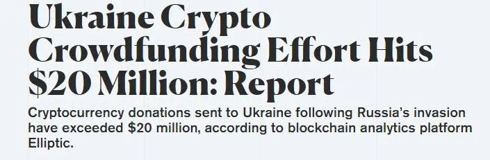 crypto, donation, ukraine, russia, war