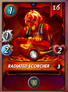 Radiated Scorcher Card