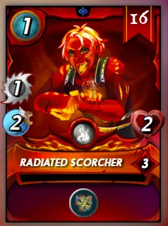 Radiated Scorcher Card