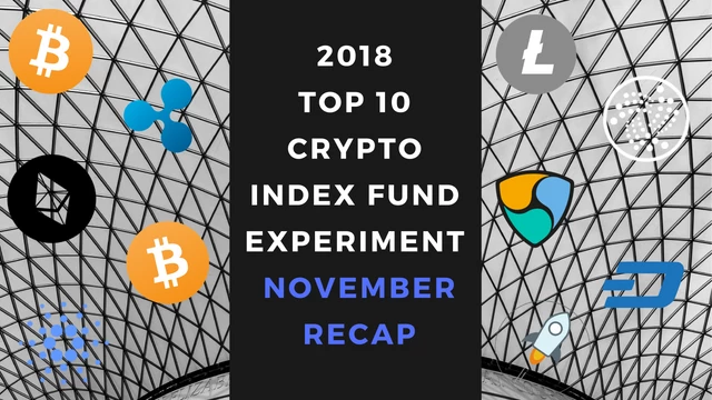 2018 Top Ten Crypto Index Fund Experiment November 2019 Recap