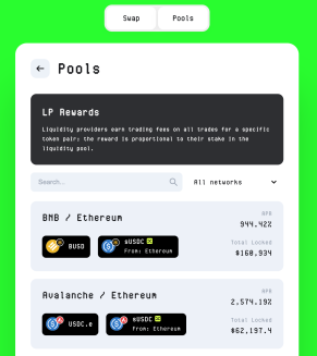 Symbiosis liquidity pools