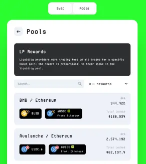 Symbiosis liquidity pools