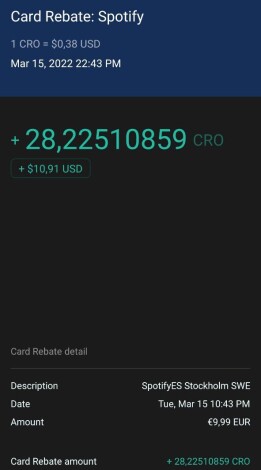 spotify cashback