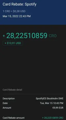 spotify cashback