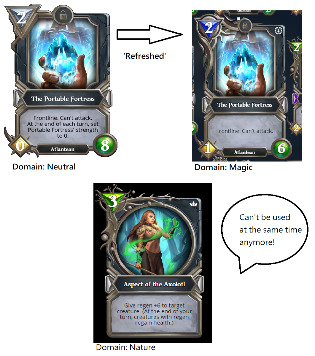 this card combination can't be used anymore