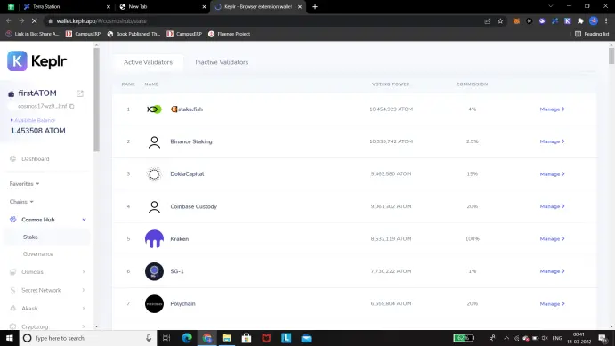Kelpr Dashboard