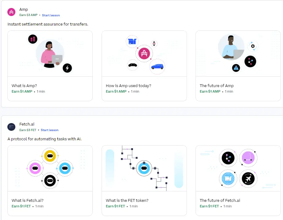 Coinbase learn and earn
