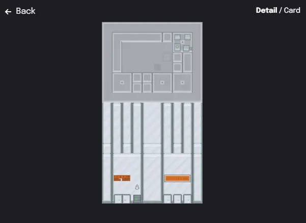 Small Tower NFT view taken from Paras test-net marketplace