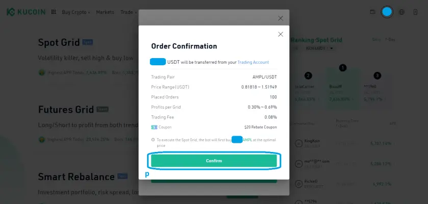 Order Confirmation for the last time