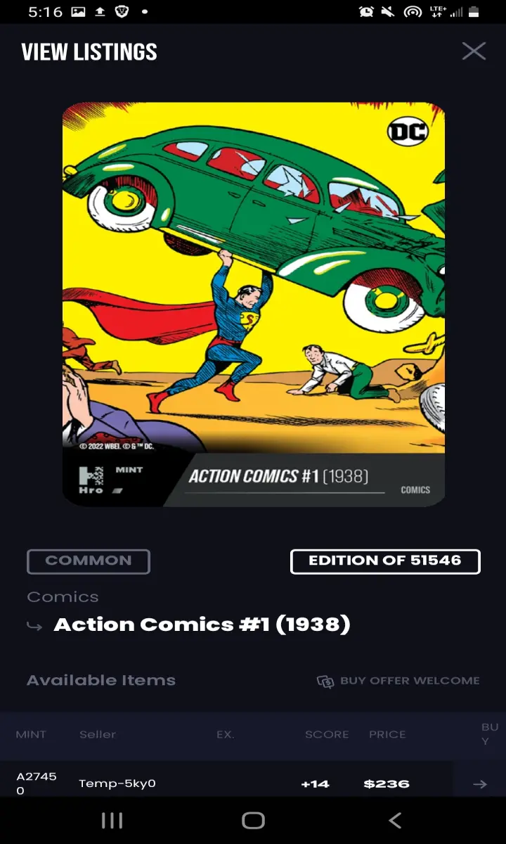 Superman NFT