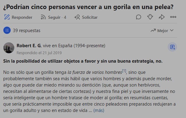 Pregunta absurda de Quora