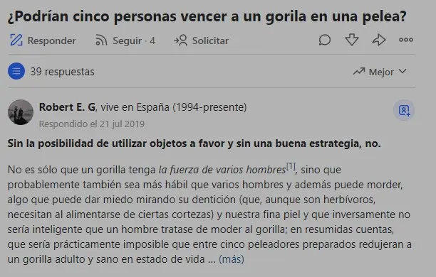 Pregunta absurda de Quora