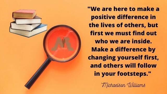 True Success Naturally book quote by Michaelson Williams