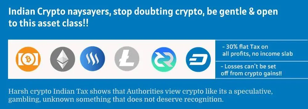 crypto india tax politics