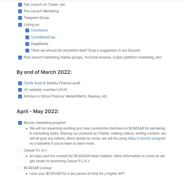 roadmap
