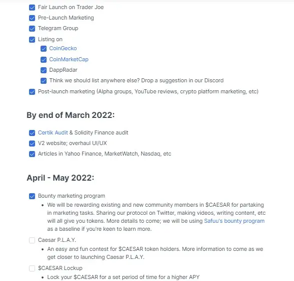 roadmap