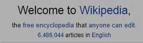 Wikipedia en Inglés
