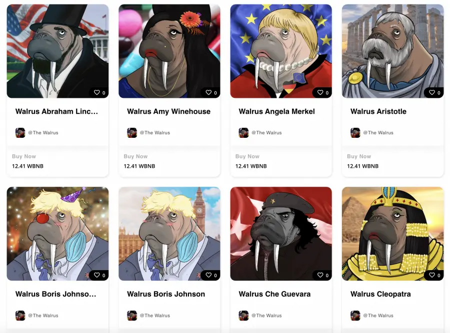 Walrus NFTs