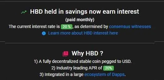 hbd stablecoin hive blockchain