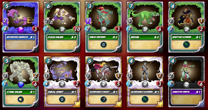 Alpha cards