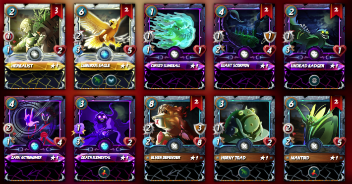 Untamed cards