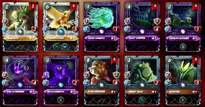 Untamed cards