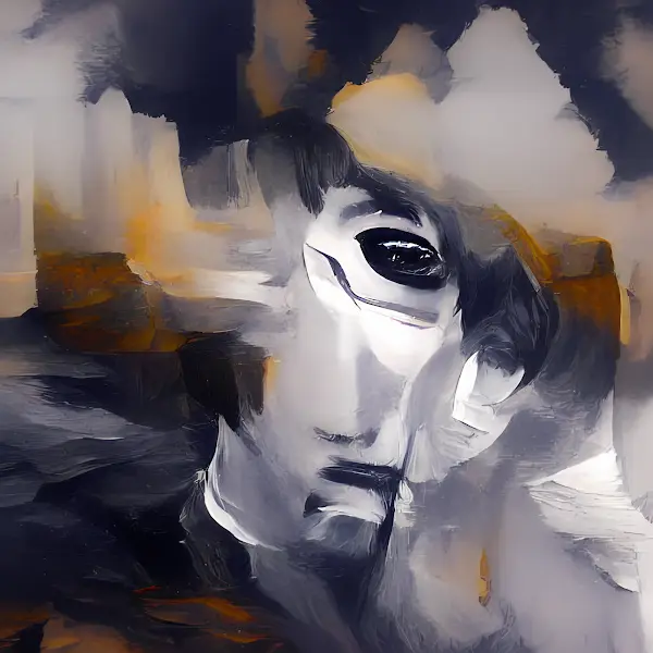 ai generated portrait of a faceless person