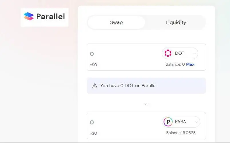 defi dex polkadot parallelfinance crypto blockchain