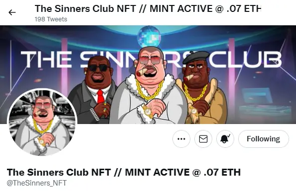 the sinners club