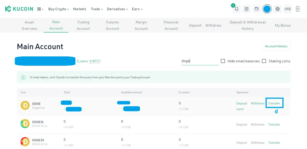 Transfer to Trading Account