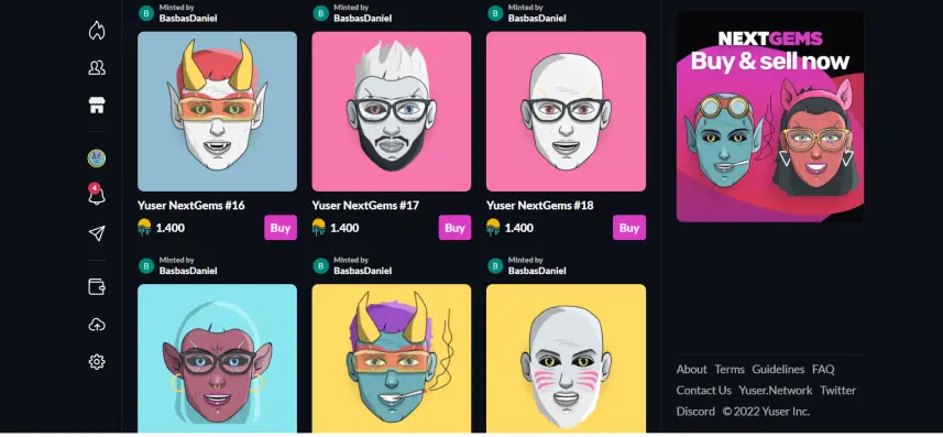 The Yuser Marketplace
