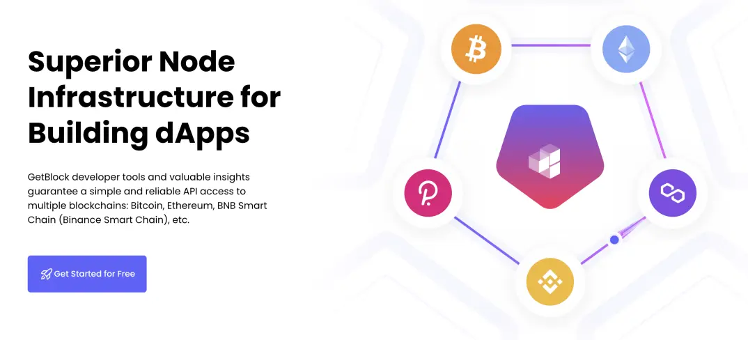 GetBlock blockchain nodes service provider