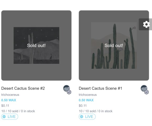 Sold out
