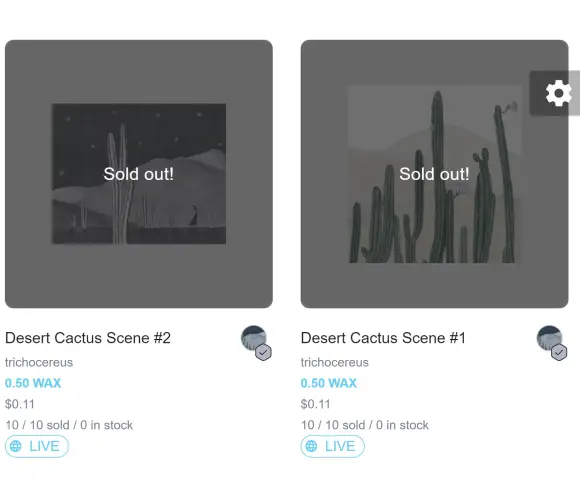 Sold out