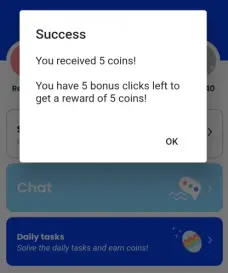 Claim 5 coin bonus Remint