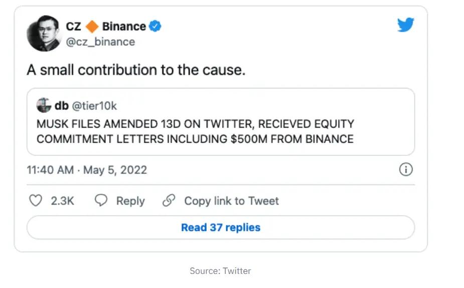 twitter binance
