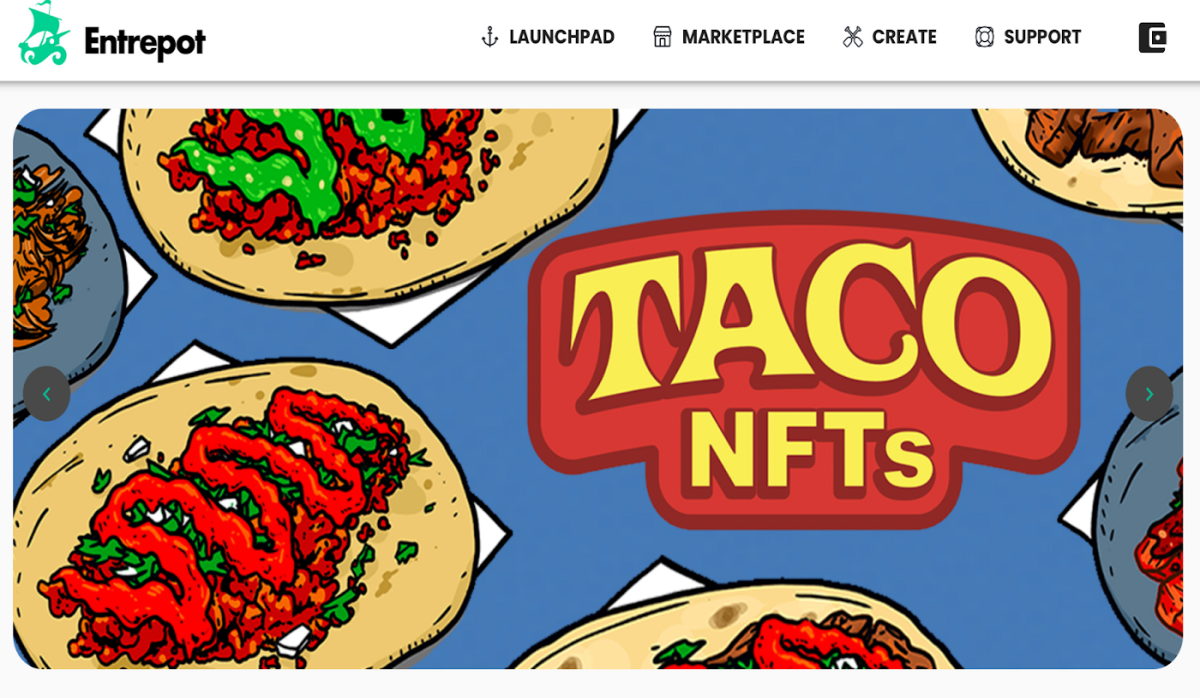 (Taco NFTs by ICP Jesse at Entrepot)